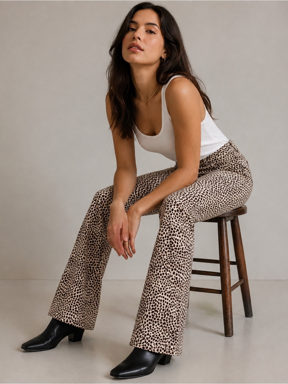 Vintage y2k cheetah/leopard print Moschino Jeans